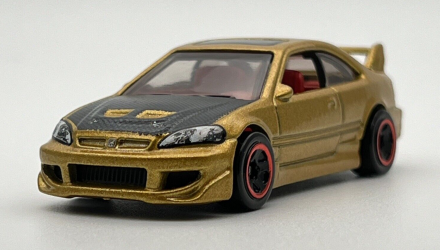 Набор Машинок Базових Hot Wheels Honda Civic Si HTC41 Gold + HTD07 White 1:64 - Retromagaz, image 1