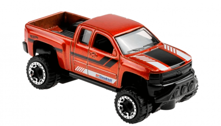 Машинка Базова Hot Wheels Chevy Silverado Off Road Hot Trucks 1:64 GRY92 Orange - Retromagaz, image 2