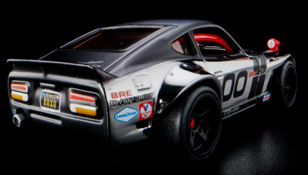 Машинка Premium Hot Wheels Custom '72 Datsun 240Z Red Line Club RLC 1:64 HNL17 Silver - Retromagaz, image 3