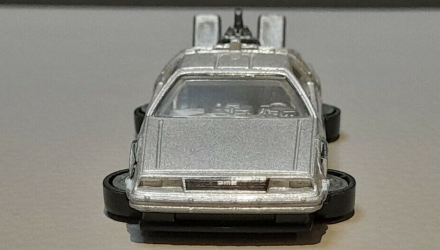 Машинка Базова Hot Wheels DeLorean DMC-12 Back to the Future Time Machine - Hover Mode City 1:64 CFG79 Silver - Retromagaz, image 4