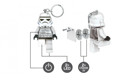 Брелок-Фонарик Lego Stormtrooper Star Wars 5007291 Новый - Retromagaz, image 3