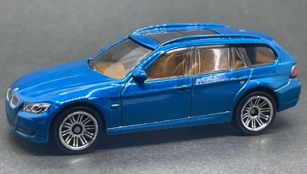 Машинка Велике Місто Matchbox 2012 BMW 3 Series Touring Roadtrip 1:64 JBP14 Blue - Retromagaz, image 1