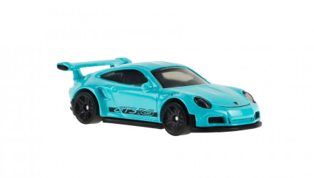 Машинка Базова Hot Wheels Porsche 911 GT3 RS HW Fan Driven 1:64 JNX83 Turquoise - Retromagaz, image 4