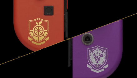 Контролери Бездротовий Nintendo Switch Joy-Con Pokemon Scarlet & Violet Limited Edition Red Purple Б/У - Retromagaz, image 4