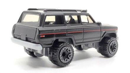 Машинка Базова Hot Wheels 1988 Jeep Wagoneer The `80S 1:64 HKJ63 Black - Retromagaz, image 3