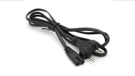 Кабель Colorway Питание 2 pin EU CEE7/16-C7 Black 2m Новий - Retromagaz, image 3