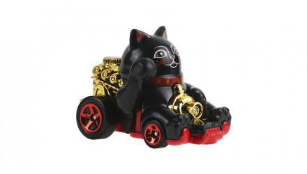 Машинка Базовая Hot Wheels Feline Lucky Experimotors 1:64 JJL72 Black - Retromagaz, image 4