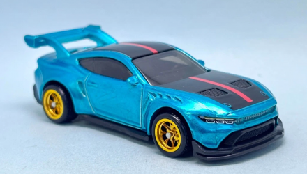 Машинка Базовая Hot Wheels Ford Mustang GTD Super Treasure Hunt STH Factory Fresh 1:64 JJM16 Blue - Retromagaz, image 1