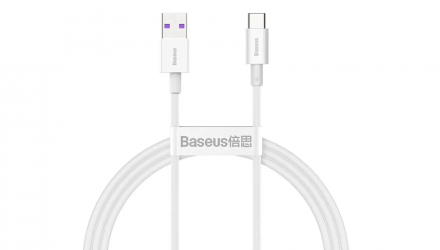 Кабель Baseus Superior Series Fast Charging PD 66W White USB 2.0 - USB Type-C - Retromagaz, image 1