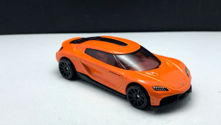 Машинка Базовая Hot Wheels Koenigsegg Gemera Turbo 1:64 HCX35 Orange - Retromagaz, image 2