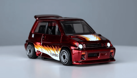 Тематична Машинка Hot Wheels '85 Honda City Turbo II Ultra Hots 1:64 HDG52/HRX13 Red - Retromagaz, image 4