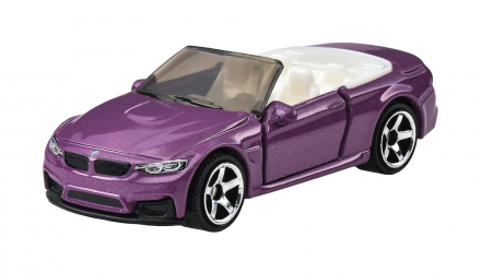 Тематична Машинка Matchbox 2020 BMW M4 Cabriolet Moving Parts 1:64 JHV50 Purple - Retromagaz, image 1