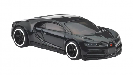 Машинка Premium Hot Wheels '16 Bugatti Chiron Boulevard 1:64 JBL30 Black - Retromagaz, image 3