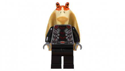 Фігурка Lego Джедай Jar Jar Binks Black Outfit Darth Jar Jar Star Wars sw1367 75389 Новий - Retromagaz, image 4