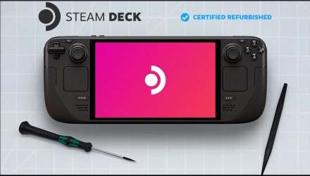 Консоль Valve Steam Deck OLED Certified Refurbished 512GB Black Новый - Retromagaz, image 1