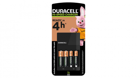 Зарядний Пристрій Duracell AA 4шт 1300mAh + AAA 750mAh + Cef 14 - Retromagaz, image 1