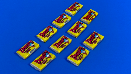Набор Жевательная Резинка Donald Bubble Gum 10шт Red Blue Yellow Green 4,5g - Retromagaz, image 2