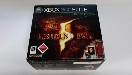 Консоль Microsoft Xbox 360 Jasper Elite Resident Evil 5 Limited Edition LT3.0 120GB Red + Гра + Коробка Б/У - Retromagaz, image 7