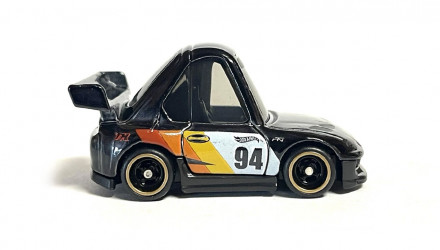 Машинка Базова Hot Wheels ’94 Toyota Supra Super Treasure Hunt STH Tooned 1:64 JJM25 Black - Retromagaz, image 2