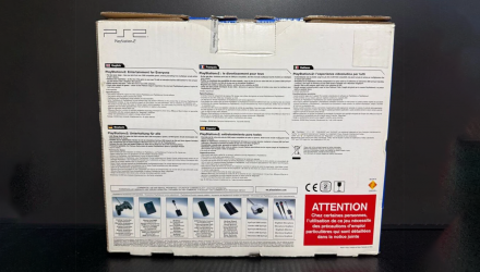 Коробка Sony PlayStation 2 Slim SCPH-9xxx + Тримач Консолі Black Б/У - Retromagaz, image 2