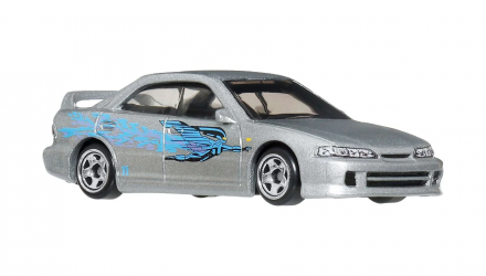 Тематическая Машинка Hot Wheels Custom Acura Integra Sedan GSR Fast & Furious 1:64 JBY45 Silver - Retromagaz, image 5