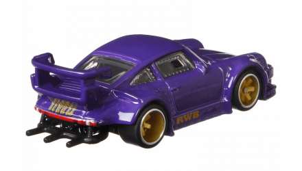 Машинка Premium Hot Wheels RWB Porsche 930 и Транспортер Aero Lift Team Transport 1:64 GJT37 Purple 2шт - Retromagaz, image 4