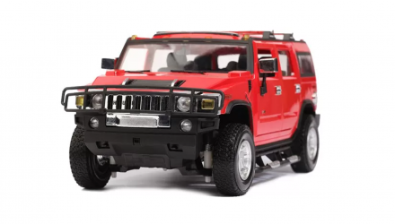 Машинка Радиоуправляемая MZ Hummer H2 1:24 Red - Retromagaz, image 1