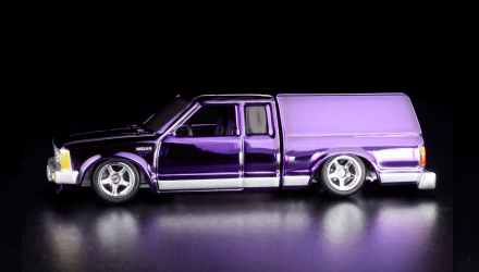 Машинка Premium Hot Wheels 1986 Nissan 720 King Cab Red Line Club RLC 1:64 HMY26 Purple - Retromagaz, image 5