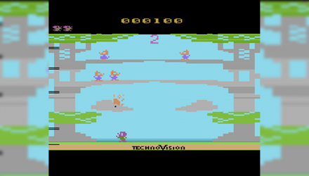 Гра Atari 2600 Nuts Black Б/У - Retromagaz, image 4