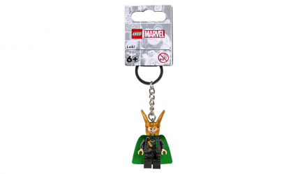Брелок Lego Loki (Pearl Dark Gray Suit) Super Heroes 854294 Новый - Retromagaz, image 4