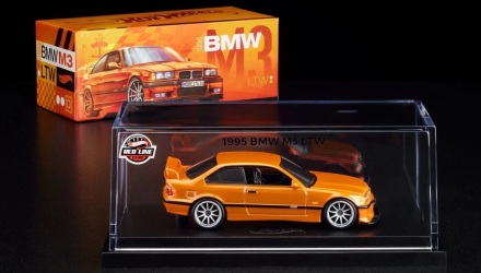 Машинка Premium Hot Wheels 1995 BMW M3 LTW Red Line Club RLC 1:64 JCP08 Orange - Retromagaz, image 1