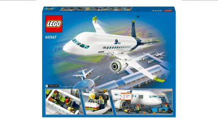 Конструктор Lego Пассажирский Самолет City 60367 Новый - Retromagaz, image 5