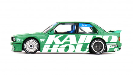 Машинка Premium Kaido House x MiNI GT BMW M3 Kaido Works V2 1:64 KHMG242 Green - Retromagaz, image 3