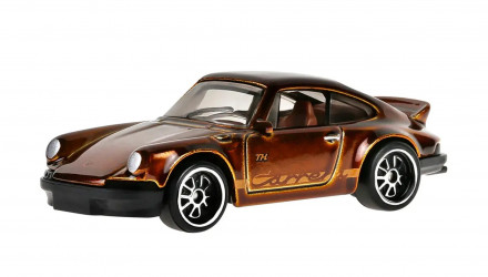 Машинка Базова Hot Wheels Porsche 911 Carrera RS 2.7 Super Treasure Hunt STH Then and Now 1:64 JJM24 Brown - Retromagaz, image 1