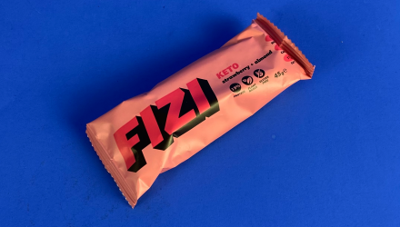 Батончик Fizi Протеїновий Keto Strawberry & Almond 45g - Retromagaz, image 1