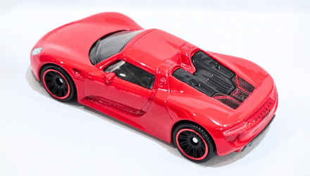 Машинка Велике Місто Matchbox Porsche 918 Spyder Showroom 1:64 JBR80 Red - Retromagaz, image 2