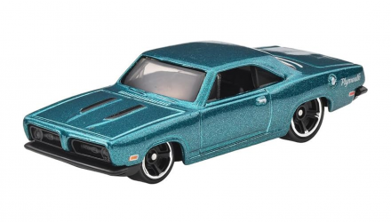 Машинка Базова 5шт Hot Wheels Porsche 911 GT3 RS / Chevrolet Impala SS / Dodge Charger R/T / Nissan Silvia (S13) / Plymouth Barracuda Fast & Furious 1:64 JDR19 Green - Retromagaz, image 1