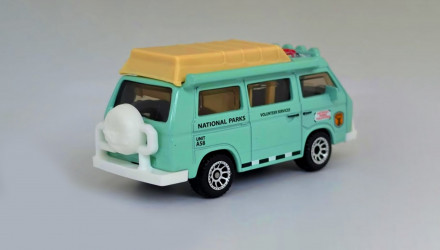 Тематична Машинка Matchbox 1986 Volkswagen T3 Vanagon Moving Parts 1:64 JHV32 Grey - Retromagaz, image 2