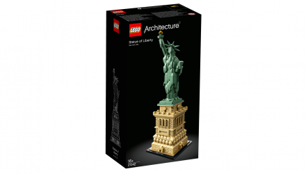 Конструктор Lego Statue of Liberty Architecture 21042 Новый - Retromagaz, image 1