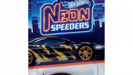 Тематическая Машинка Hot Wheels Custom '01 Acura Integra GSR Neon Speeders 1:64 HLH72/HRW73 Black - Retromagaz, image 1