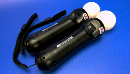 Набор Контроллер Беспроводной Sony PlayStation 4 Move Black Б/У 2шт - Retromagaz, image 4