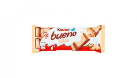 Набор Батончик 15шт Kinder Bueno White 2 Pieces 39g - Retromagaz, image 5
