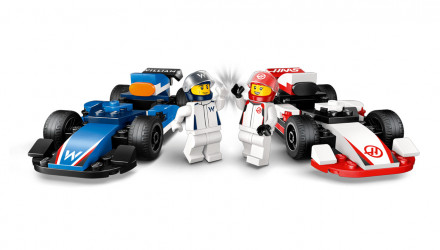 Конструктор Lego Автомобілі для Перегонів F1 Команд Williams Racing та Haas F1 City 60464 Новий - Retromagaz, image 4
