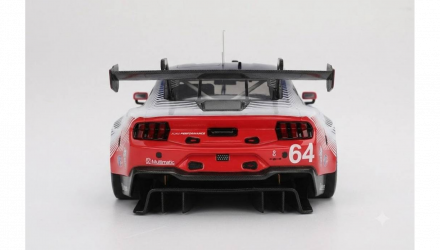 Машинка Premium MINI GT Ford Mustang GT3 #64 Ford Multimatic Motorsports 2024 IMSA Daytona 24 Hrs 1:64 MGT00898 Black - Retromagaz, image 4
