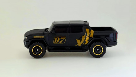 Тематична Машинка Matchbox GMC Hummer EV Moving Parts 1:64 JHV57 Black - Retromagaz, image 3