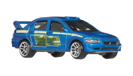 Тематична Машинка Hot Wheels Mitsubishi Lancer Evolution VII Fast & Furious 1:64 JBY47 Blue - Retromagaz, image 5