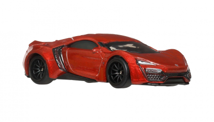 Машинка Premium Hot Wheels Lykan Hypersport W Motors Lykan HyperSport Fast & Furious 1:64 JHW70 Red - Retromagaz, image 1