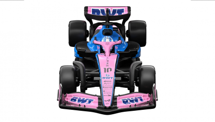 Машинка Premium Hot Wheels BWT Alpine Formula One Team (#10 Pierre Gasly) 1:64 JKD82 Blue - Retromagaz, image 4