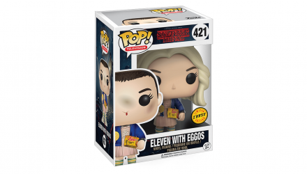 Фігурка FUNKO POP! Stranger Things Одинадцять з Вафлями Eggos 95mm 13318-PX-1T3 Chase - Retromagaz, image 1