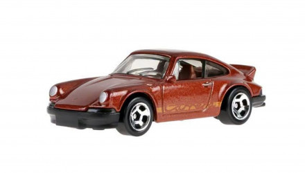 Машинка Базова Hot Wheels Porsche 911 Carrera RS 2.7 Then and Now 1:64 JJM24 Brown - Retromagaz, image 1